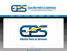 Tablet Screenshot of electropartsvcs.com